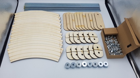 Helix for N Gauge 2nd Radius Curve ONLY Starter Kit